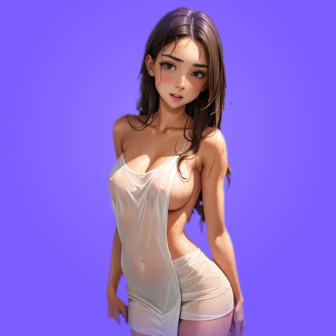 A fictional anime AI girlfriend on Jizzy